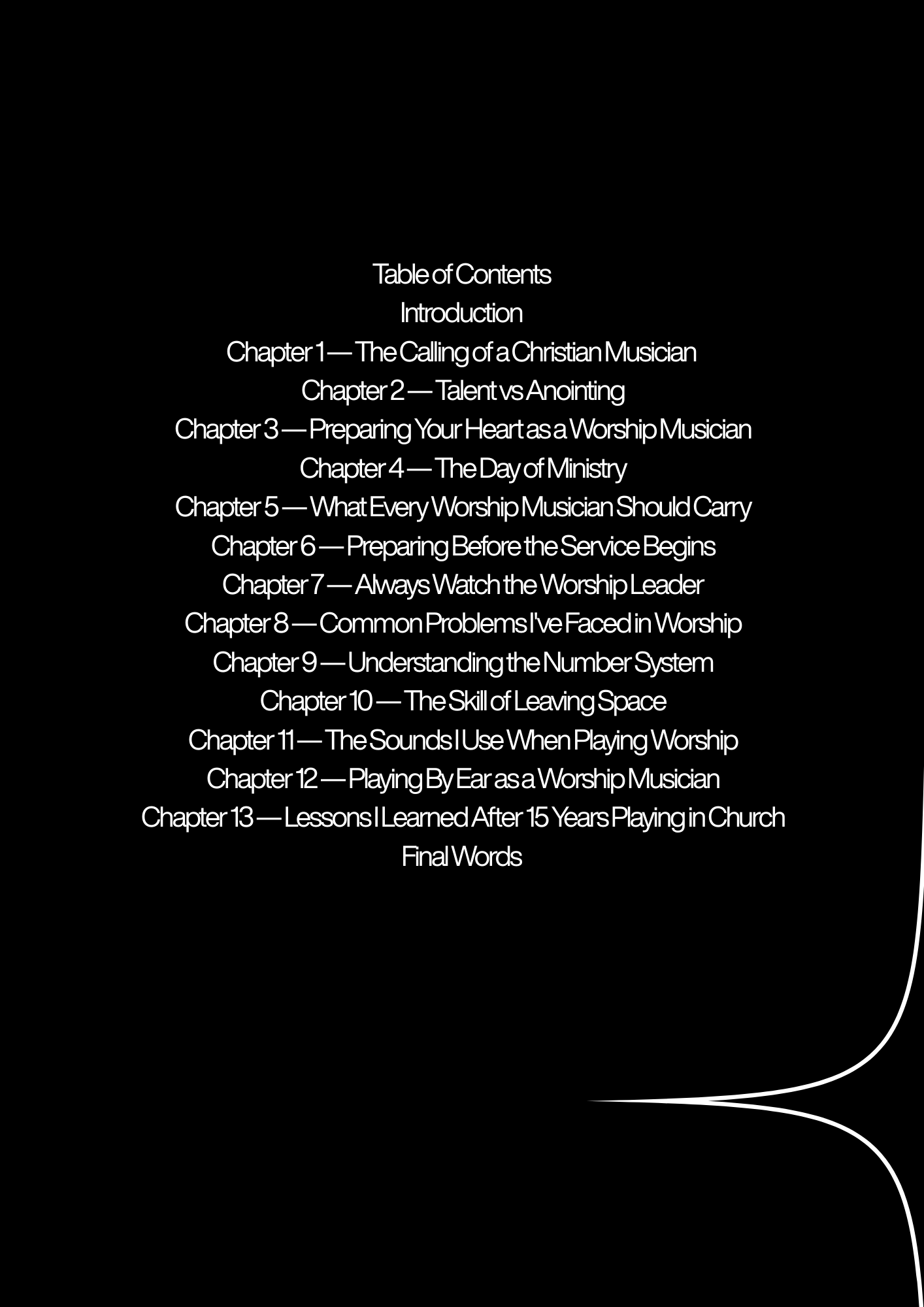 The Christian Musician E-BOOK