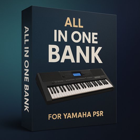 🎹 All In One – Single Bank Worship Patch Collection for Yamaha PSR Keyboards